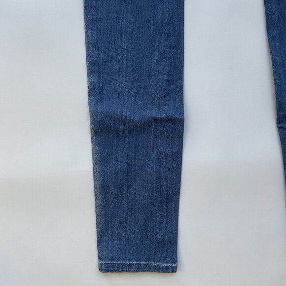 Guess Women’s Power Curvy Sophia Mid Rise Skinny Jeans Light Blue Size 24 - Picture 7 of 11